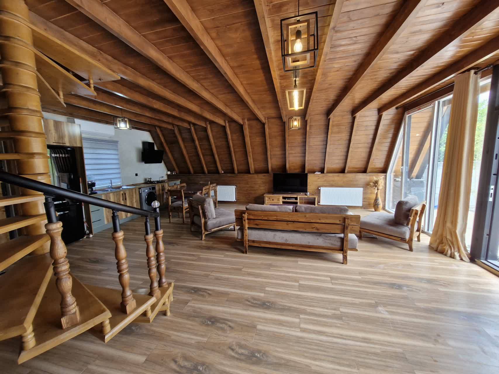 تصویر کلبه چوبی استخردار در تنکابن در تنکابن - نمای 22