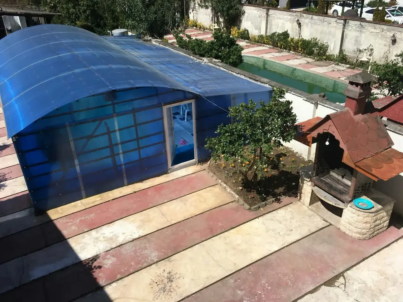نمای 8 از اجاره ویلا شهرکی استخردار اطراف نمک آبرود در هچیرود